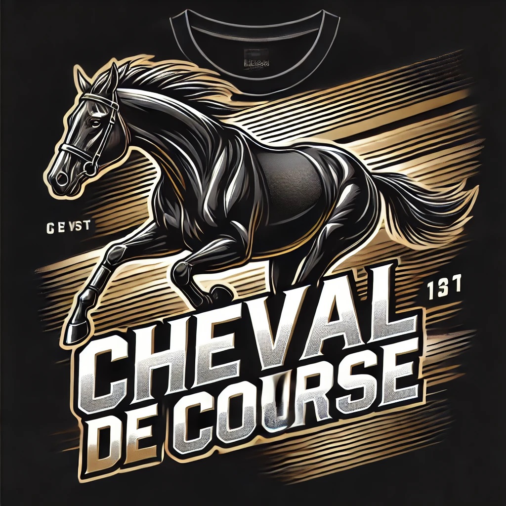 T-Shirt Cheval de Course